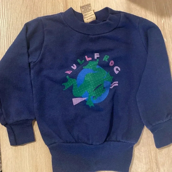 Vintage bullfrog pull over. The tag says size 2 - Picture 1 of 4